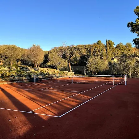 With Tennis Court *